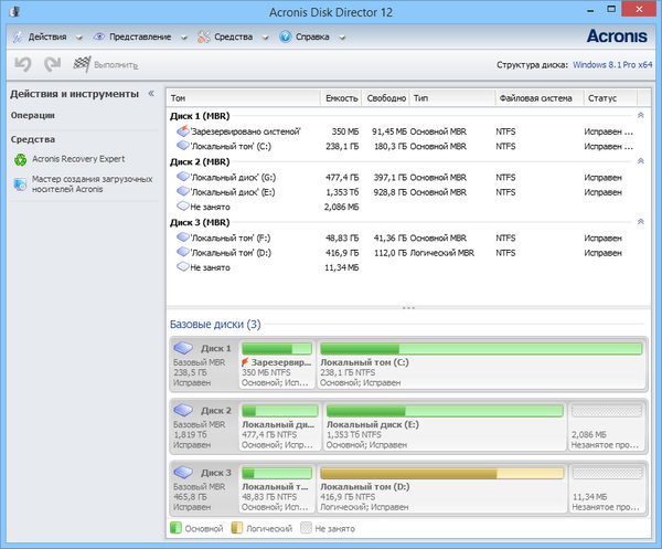  Acronis Disk Director  -  8