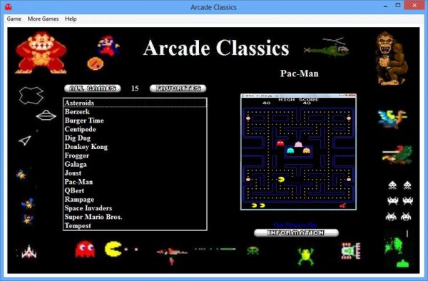 Старые классические игры / Arcade Classics