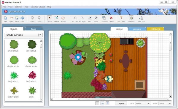 Garden Planner 3.6.3 – программа для создания плана сада