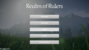 Realm of Rulers v0.21 - игра на стадии разработки