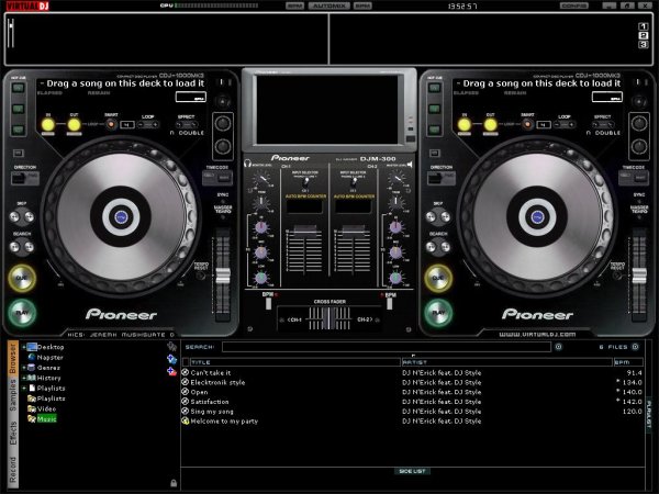 Скачать Virtual DJ Pro – программа для ди-джеев