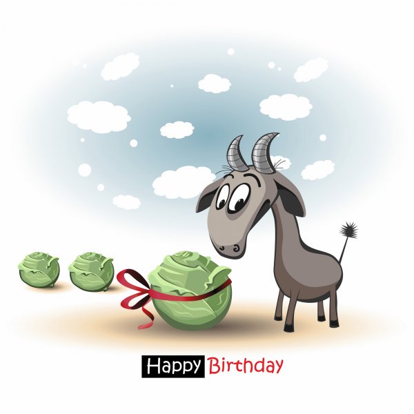 Креативные открытки: поздравление c днем рождения