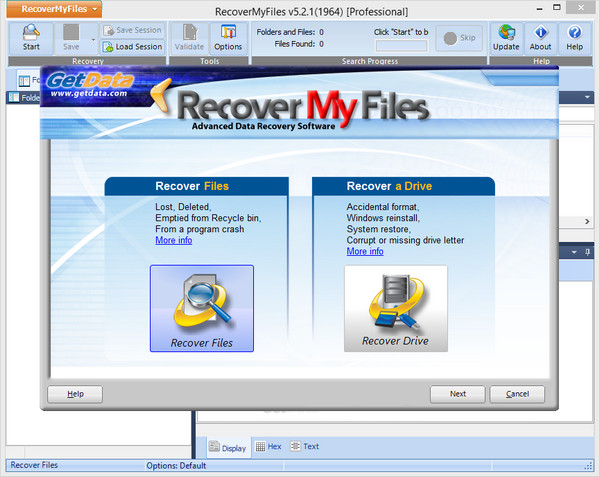 Recover My Files – возобновление удаленных файлов