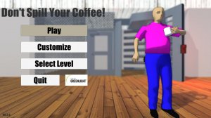 Don't Spill Your Coffee! v0.2.6 - игра на стадии разработки